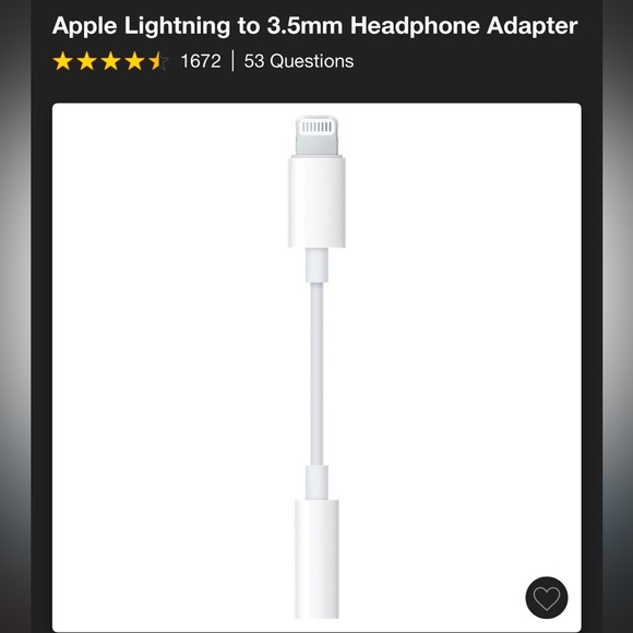 Apple adapter - Picture 1 of 3